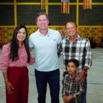 Em São Luís do Quintunde: Prefeita Márcia Cavalcante,  Cícero Cavalcante e Marx Beltrão prestigiam abertura do Concurso de Quadrilhas
