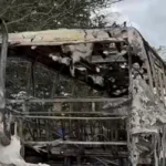 Vídeo: Pane elétrica provoca incêndio e destrói ônibus escolar na zona rural de Craíbas