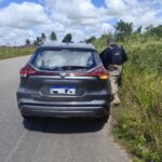 Em Pilar, PRF prende mulher por adulteração de sinal identificador de veículo automotor