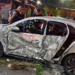 Homem é espancado por populares após atropelar menor no Vergel do Lago