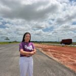 Fátima Canuto mostra avanço das obras do Arco Metropolitano e relembra atuação pela duplicação da estrada do Polo